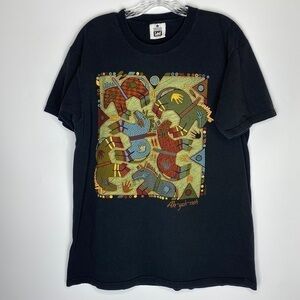 Vintage Lee Ah-Yah-Neh Horses Cactus Native Tshirt Size Large 1991